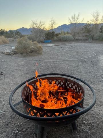 A Rest After A Day In The Death Valley Desert